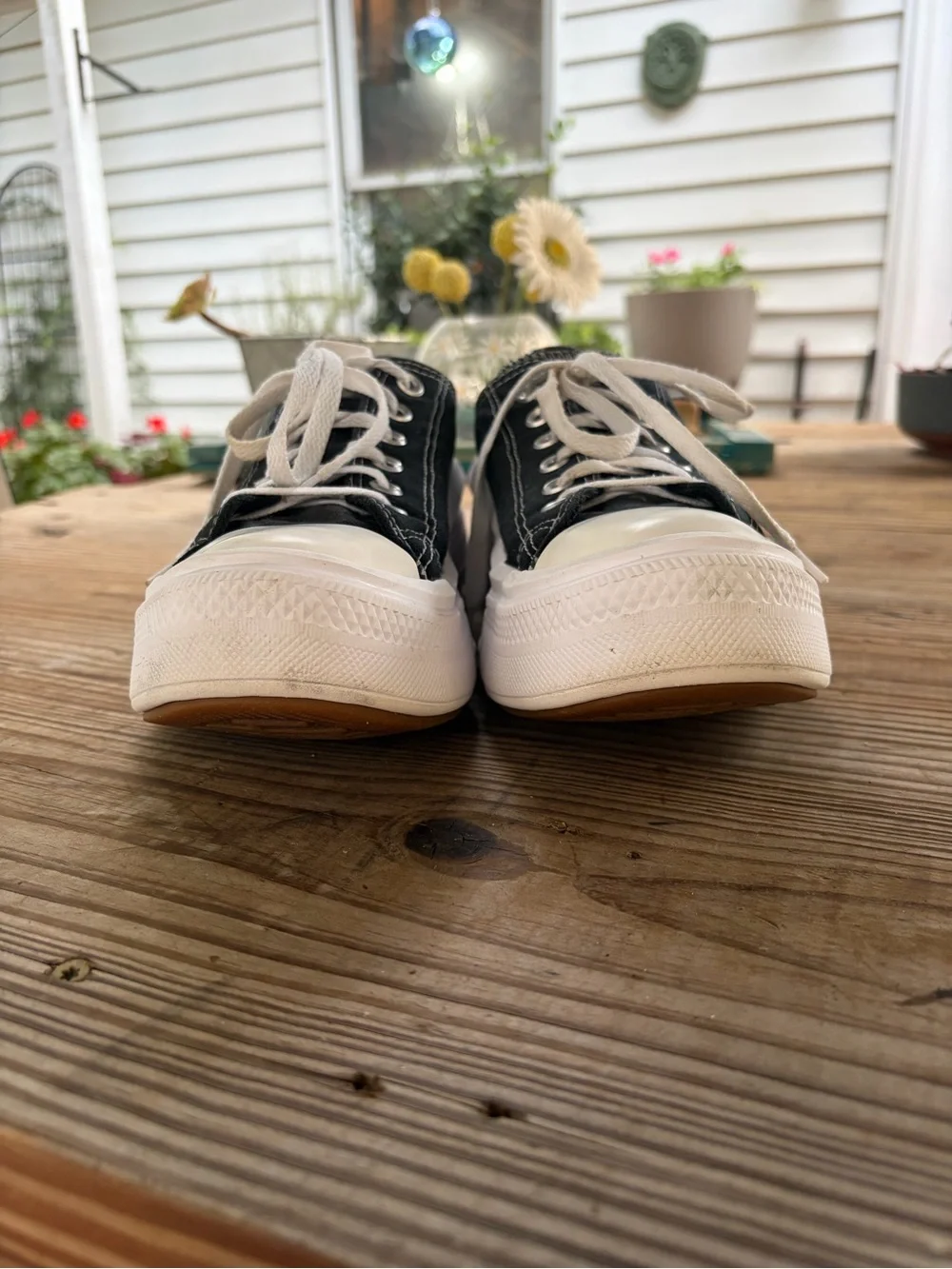 Converse Chuck Taylor All Star Move Platform Black White Women’s Size 10 570256C